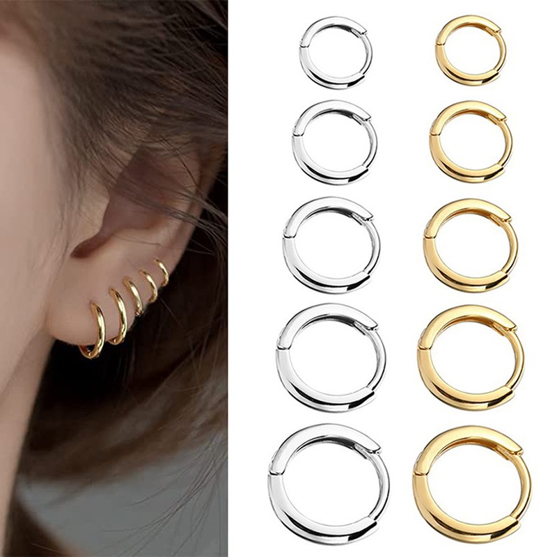 Conch Earring Hoop - 1 çift 316L Paslanmaz Çelik Küçük