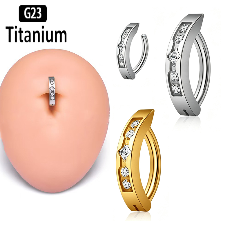 Body Jewelry Implant Grade Titanium - İmplant Kalitesinde ASTM F136 Titanyum Cz
