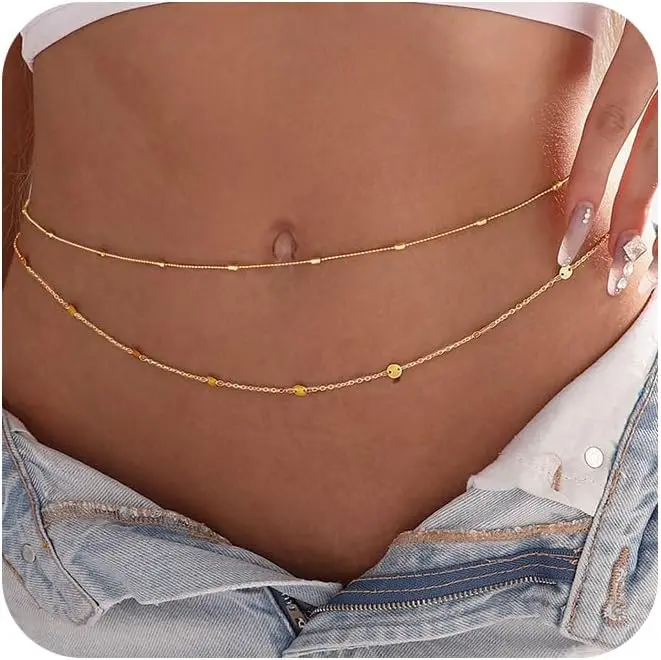 Body Jewelry Waterproof - Kadınlar İçin Su Geçirmez Vücut Zinciri