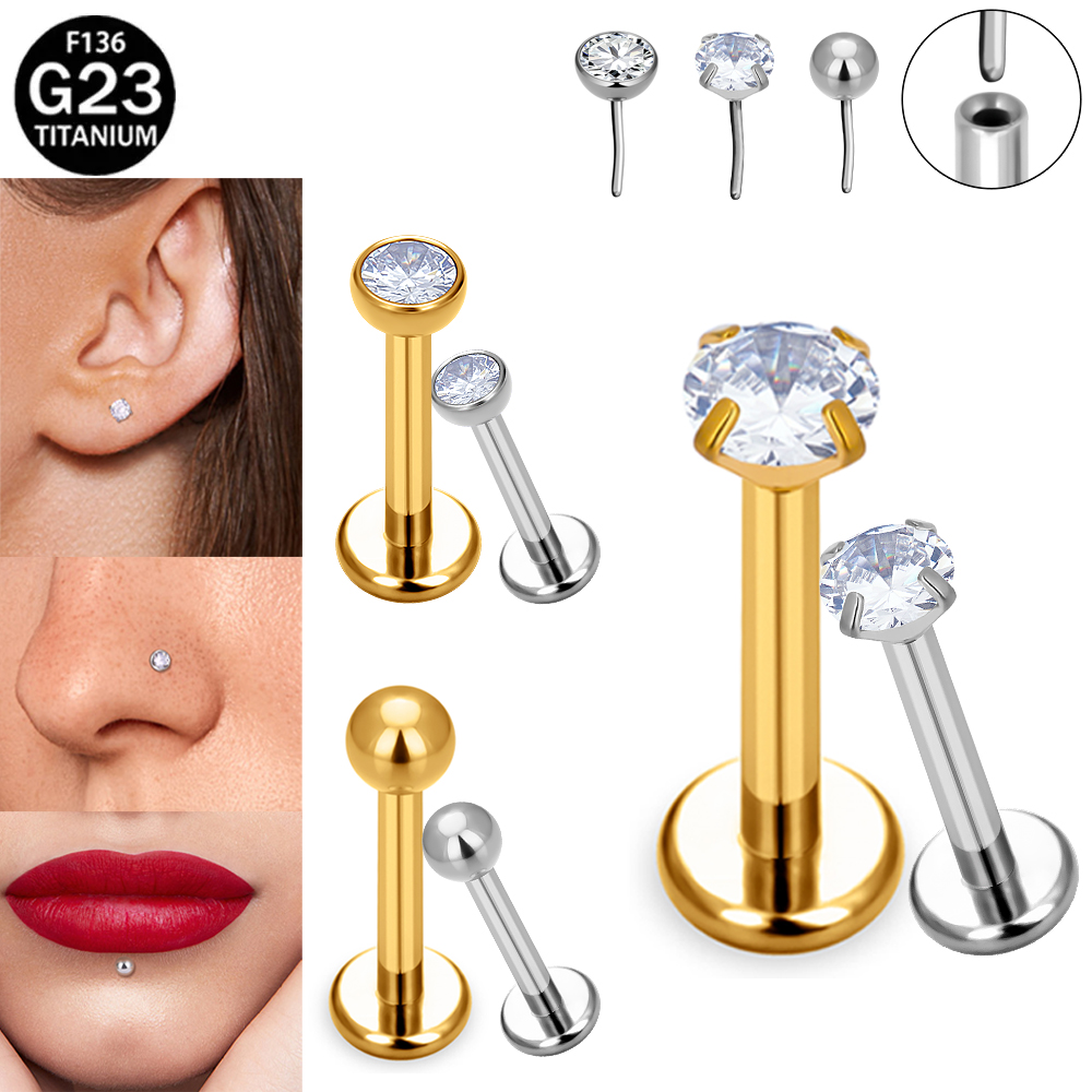 Body Jewelry Implant Grade Titanium - F136 G23 İmplant Kalitesinde Titanyum Hipoalerjenik