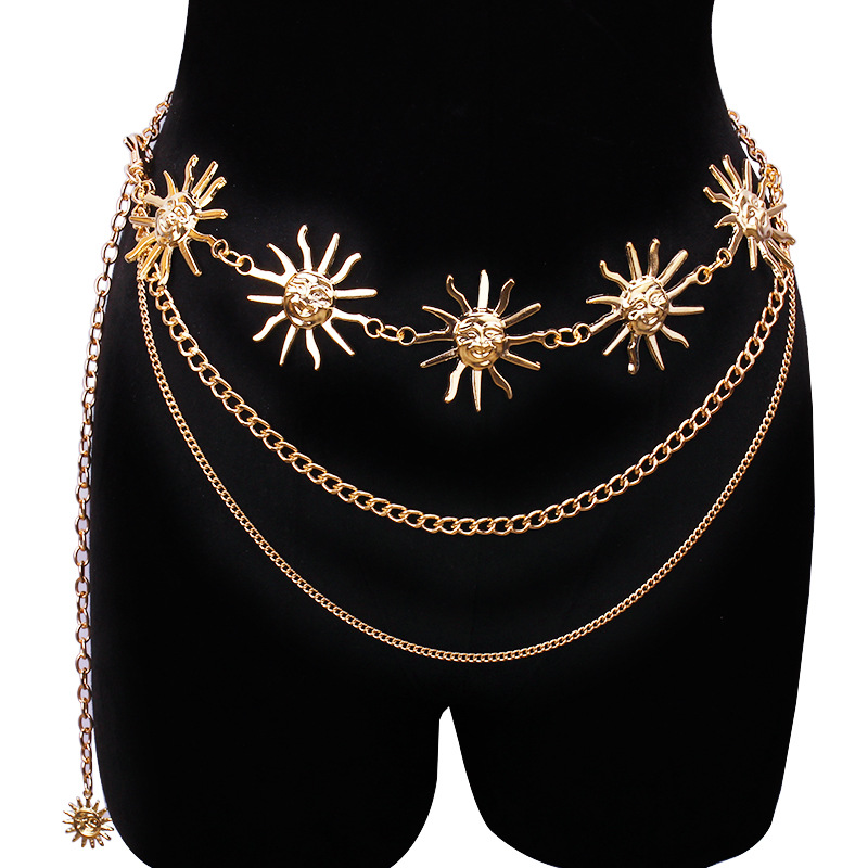 Body Jewelry In Bulk - Tıknaz Çok Katmanlı Punk Gotik Ay