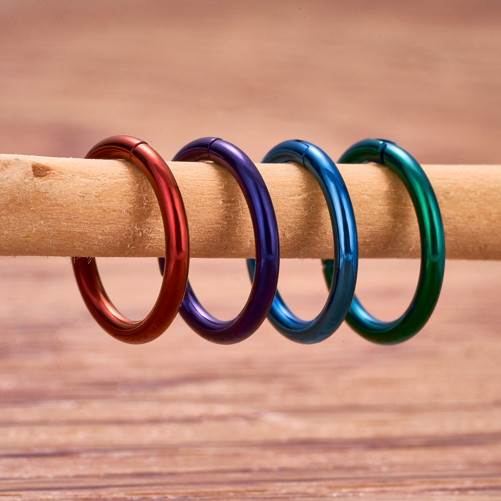 5 adet G23 titanyum Piercing s - Septum Clicker Ring incelemesi ve fiyatı