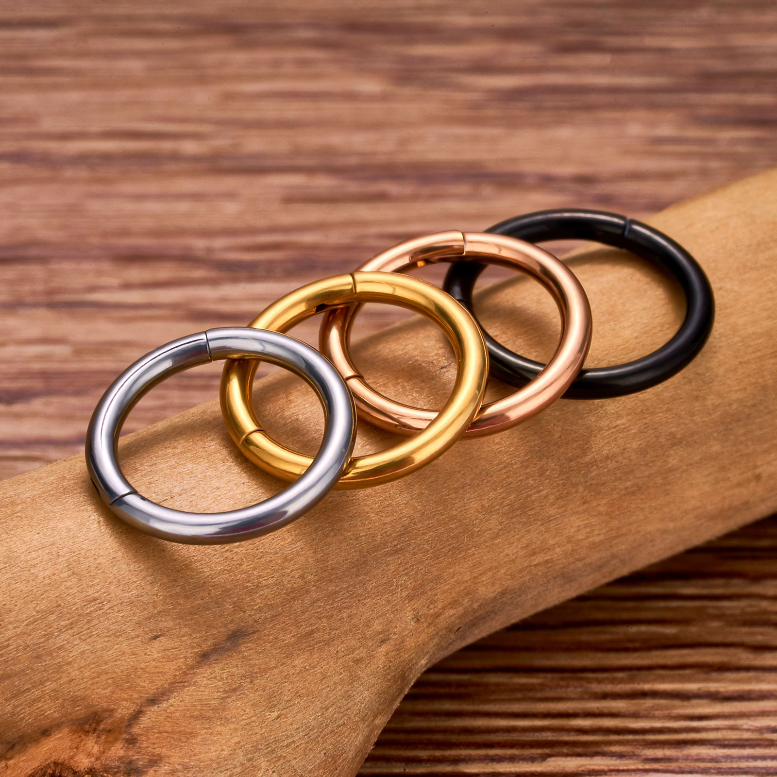 5 adet G23 titanyum Piercing s - Septum Clicker Ring incelemesi ve fiyatı