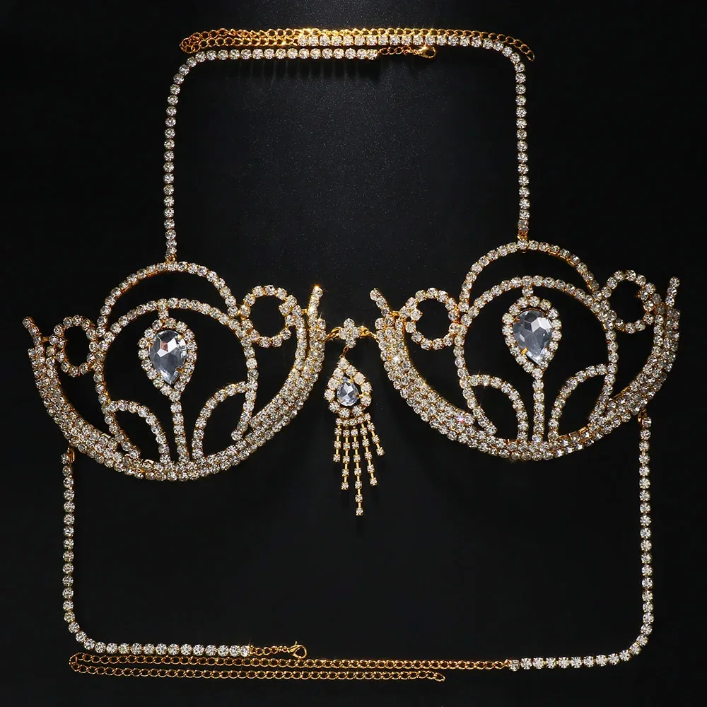 Lüks taklidi Bikini sutyen kad - Body Jewelry Bra incelemesi ve fiyatı