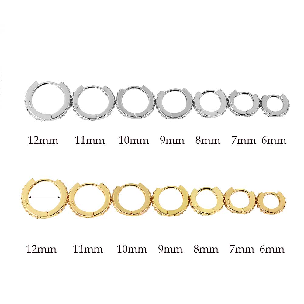 Gökkuşağı CZ Huggies Hoop Küpe - Conch Earring Hoop incelemesi ve fiyatı