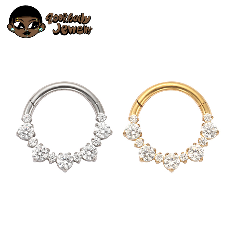 ASTM F136 Titanyum Daith Click - Septum Clicker Ring incelemesi ve fiyatı
