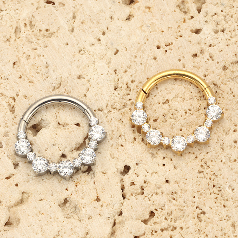 ASTM F136 Titanyum Daith Click - Septum Clicker Ring incelemesi ve fiyatı