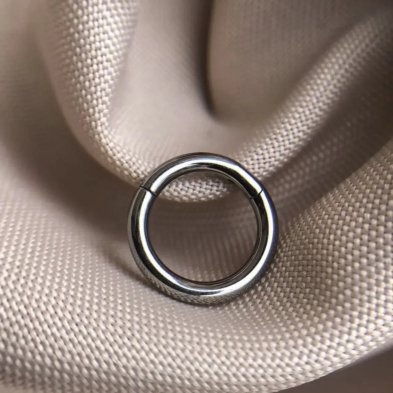 G23 Titanyum Burun Halkası 14G - Septum Clicker Ring incelemesi ve fiyatı