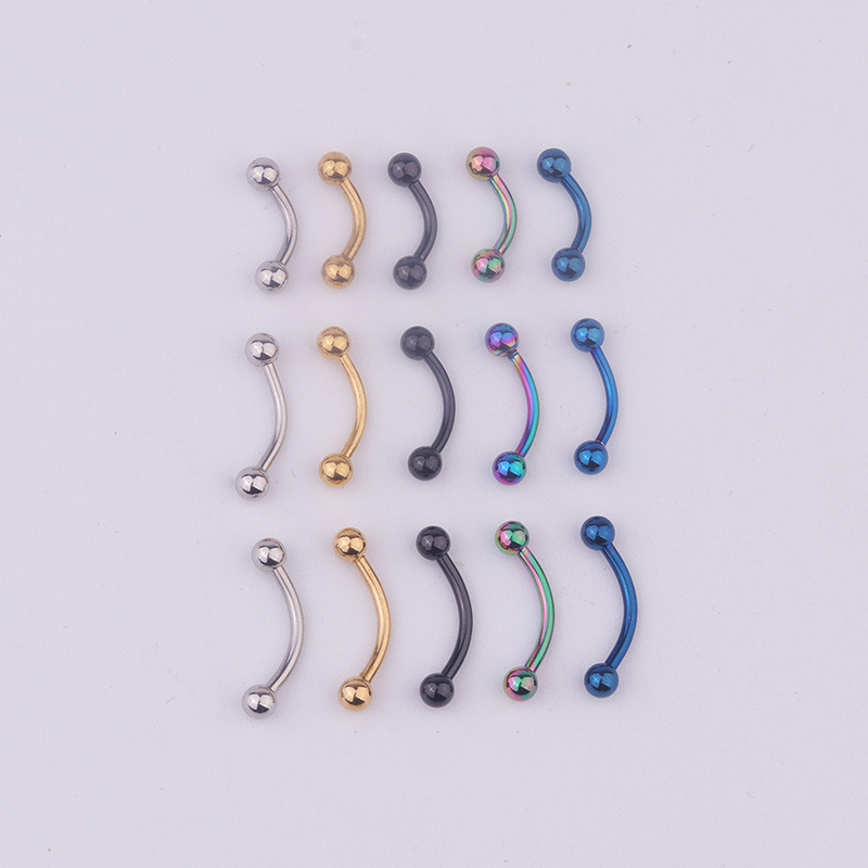 5 adet/grup 16G 316L Paslanmaz - Body Jewelry Barbell incelemesi ve fiyatı