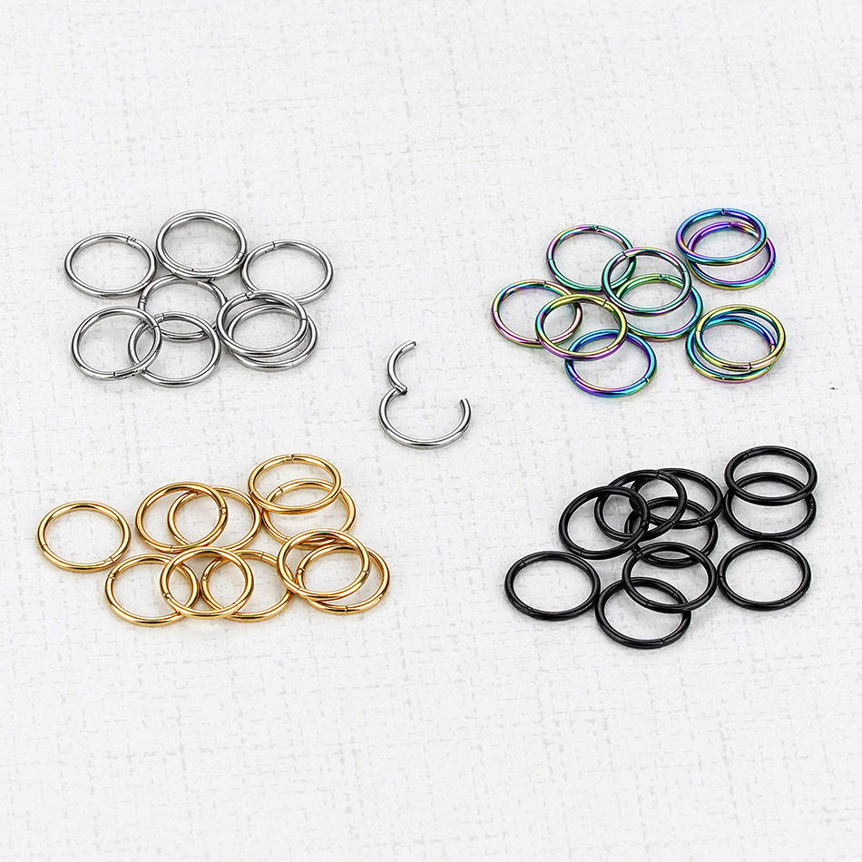 1 adet G23 Titanyum Menteşeli  - Septum Clicker Ring incelemesi ve fiyatı