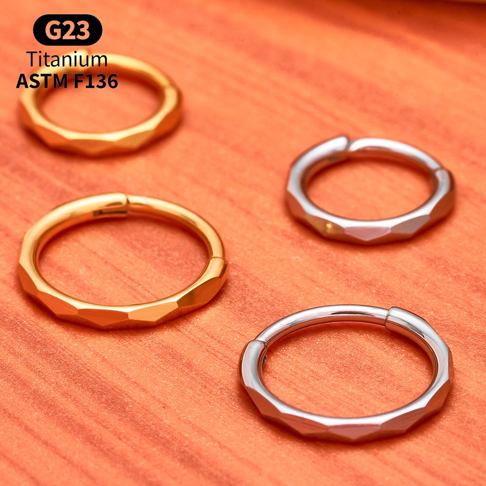 G23 Titanyum Fasetli CZ Taşlı  - Conch Earring Hoop incelemesi ve fiyatı