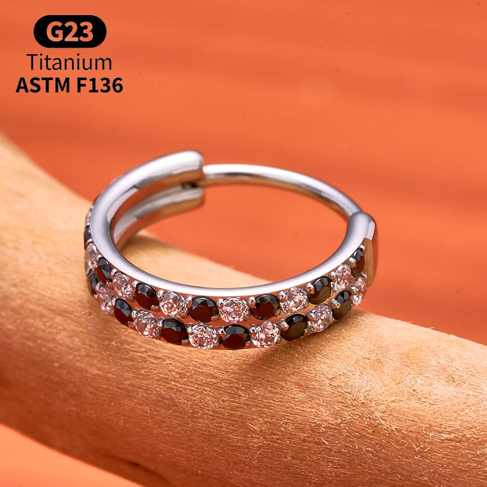 G23 Titanyum Fasetli CZ Taşlı  - Conch Earring Hoop incelemesi ve fiyatı