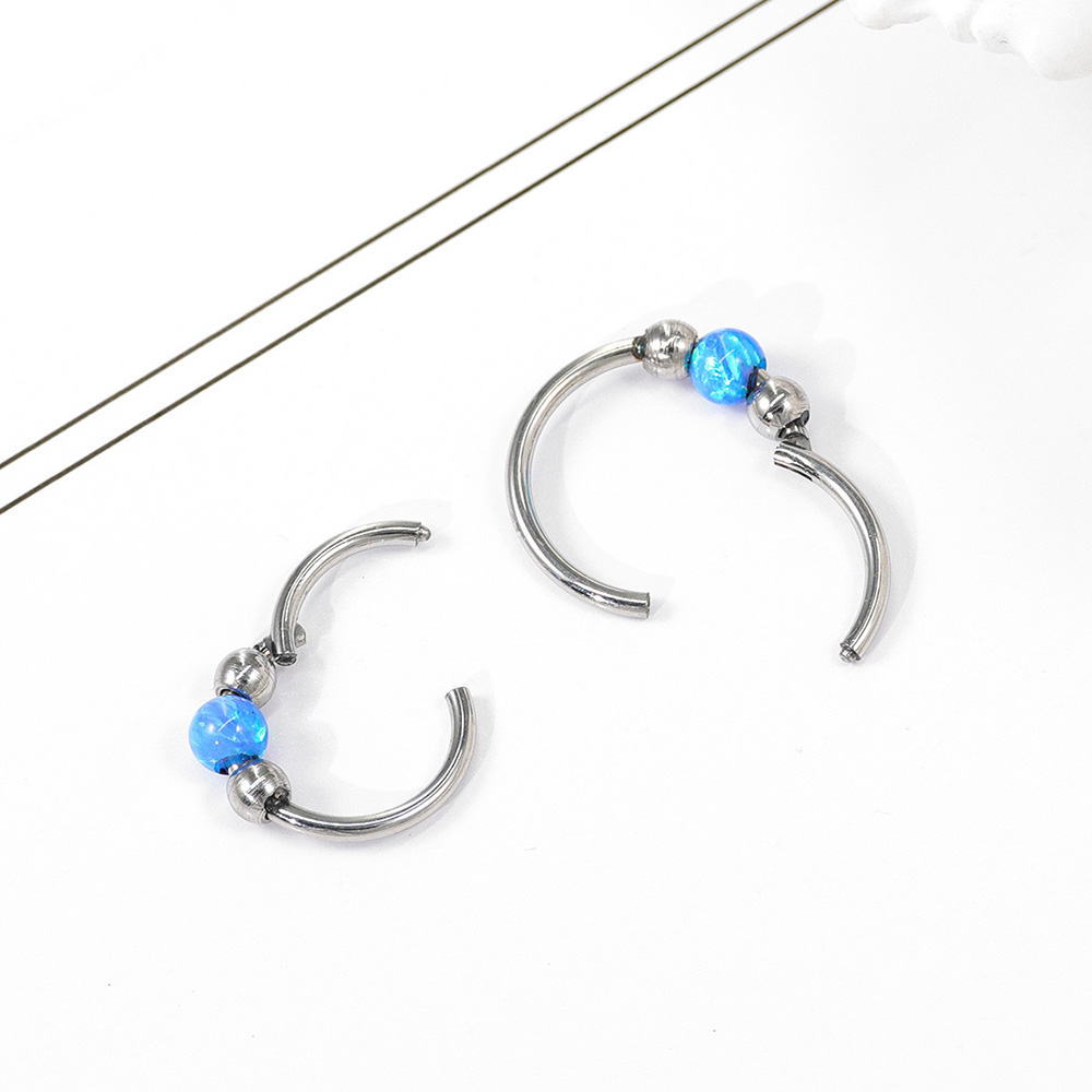 Opal Burun Halkası Işıltılı Se - Body Jewelry Eu incelemesi ve fiyatı
