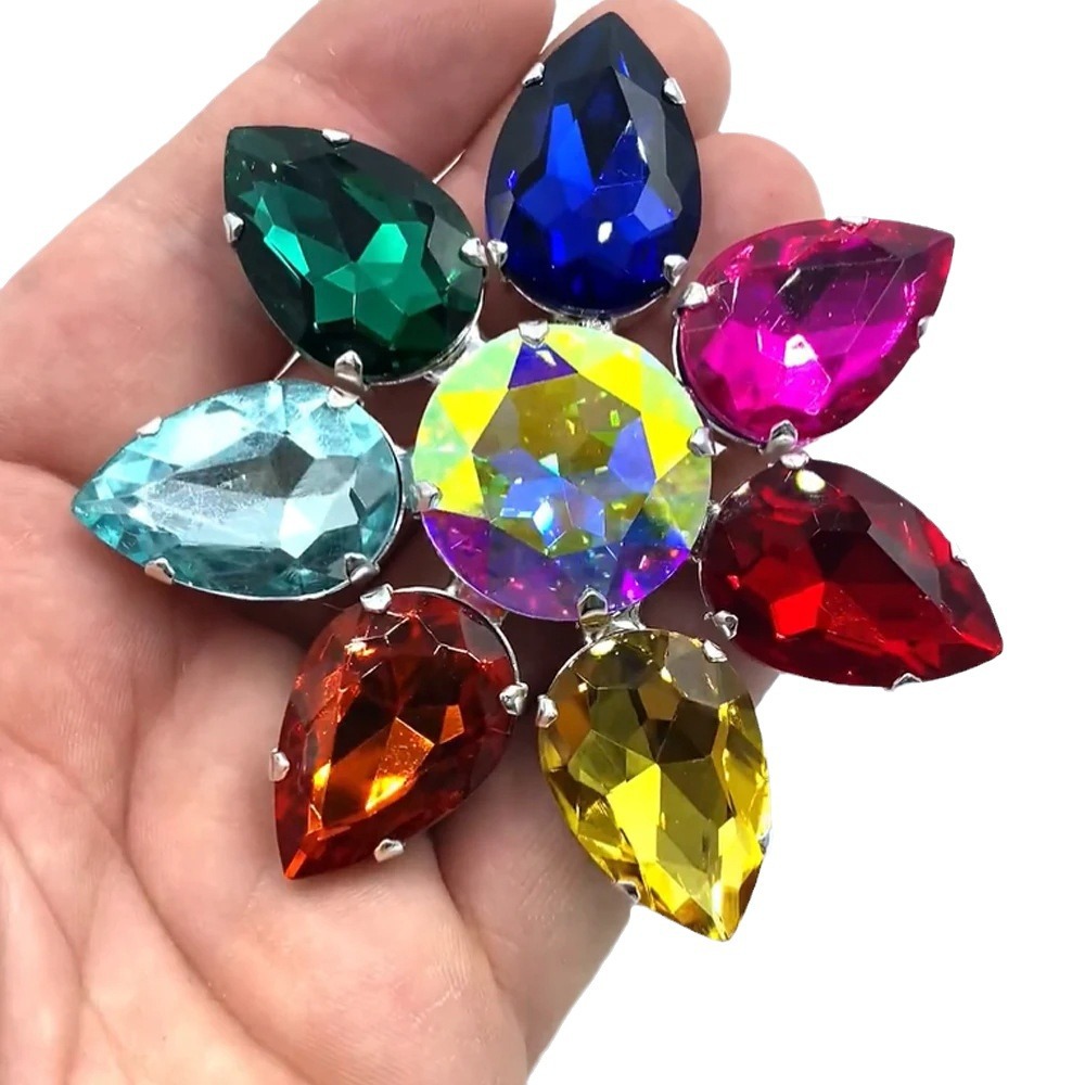 Stonefans kıvılcım boy çiçek b - Body Jewelry Dubai incelemesi ve fiyatı