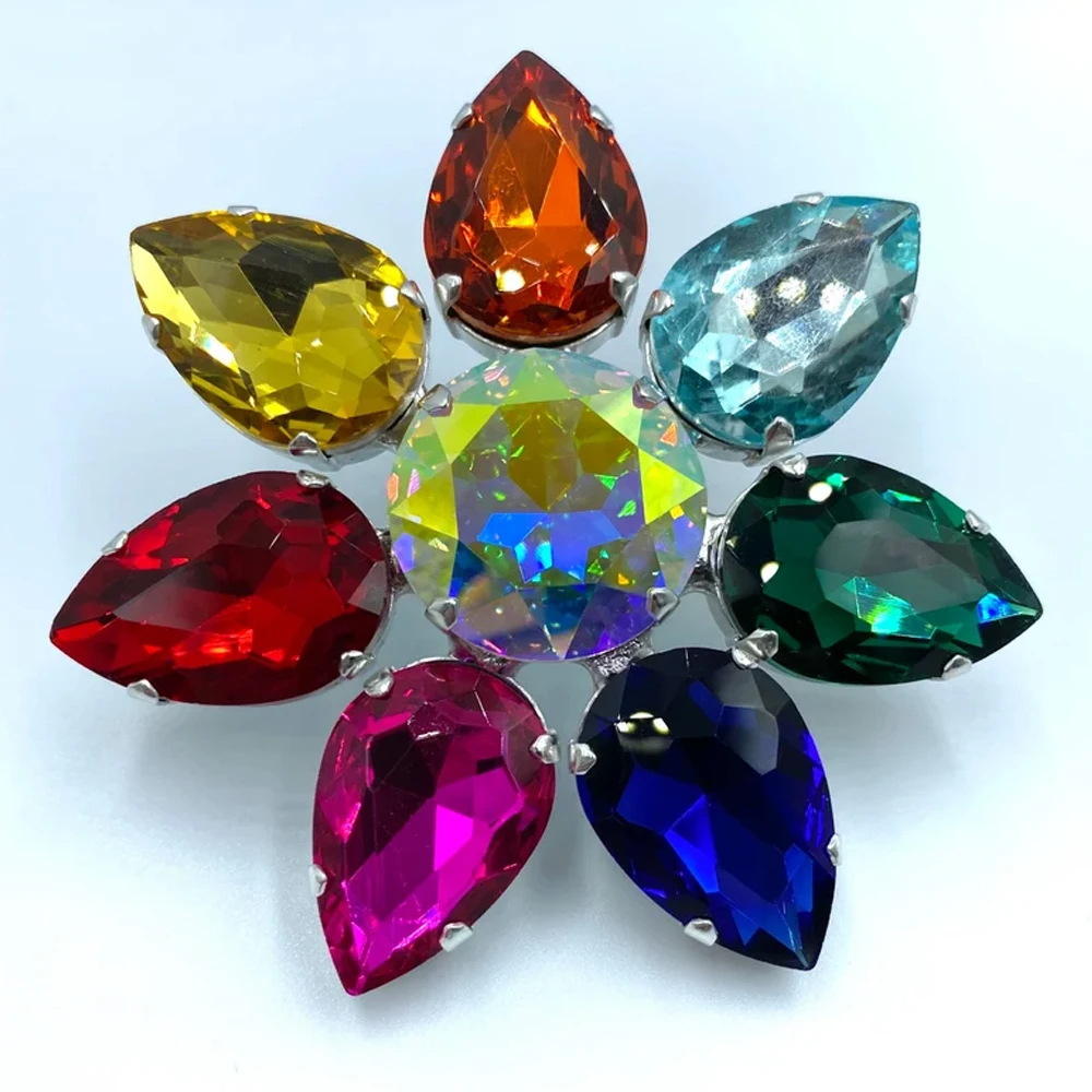Stonefans kıvılcım boy çiçek b - Body Jewelry Dubai incelemesi ve fiyatı