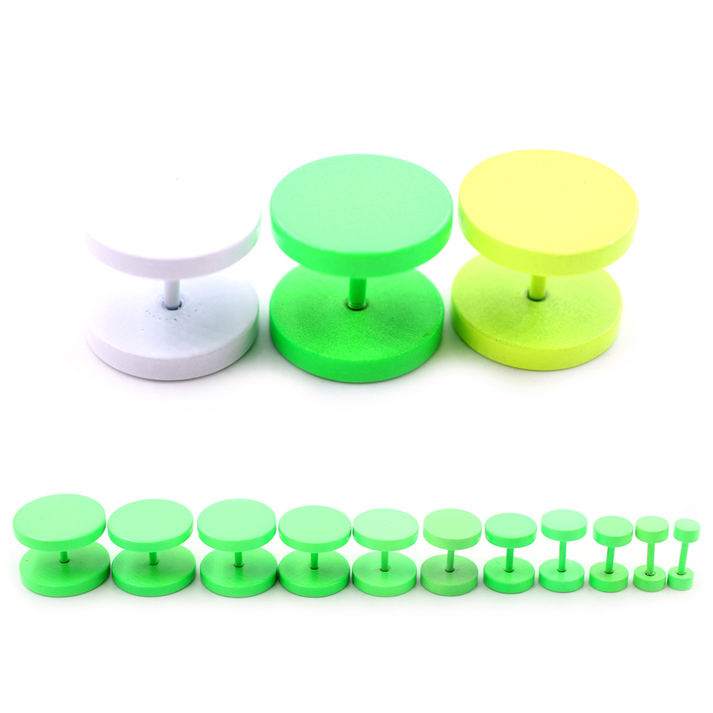 2 adet 3-14mm pişirme boya pas - Body Jewelry Barbell incelemesi ve fiyatı