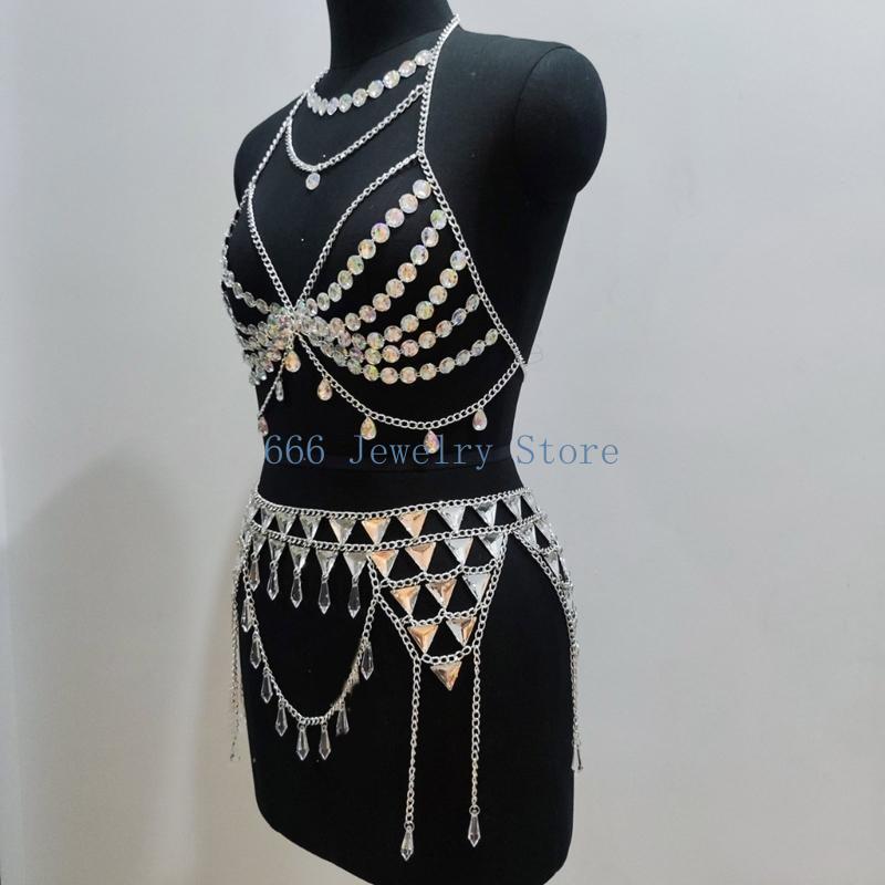 F2TD Modaya Uygun Zarif Görünü - Body Jewelry Bra incelemesi ve fiyatı