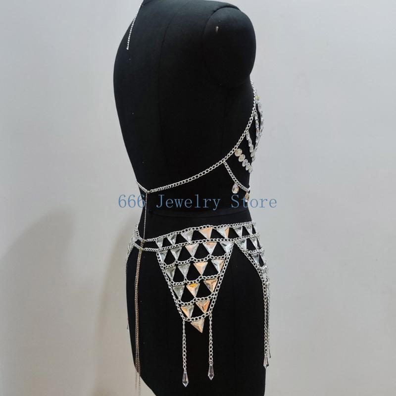 F2TD Modaya Uygun Zarif Görünü - Body Jewelry Bra incelemesi ve fiyatı