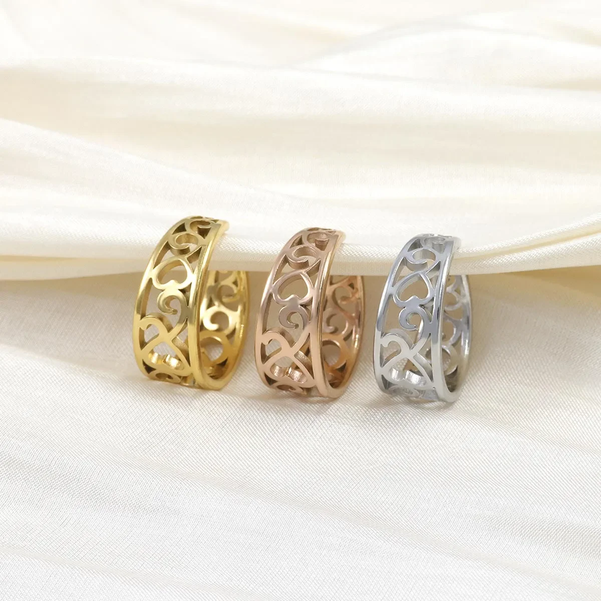 1 adet/3 adet Lotus Hollow Taç - Body Jewelry Waterproof incelemesi ve fiyatı