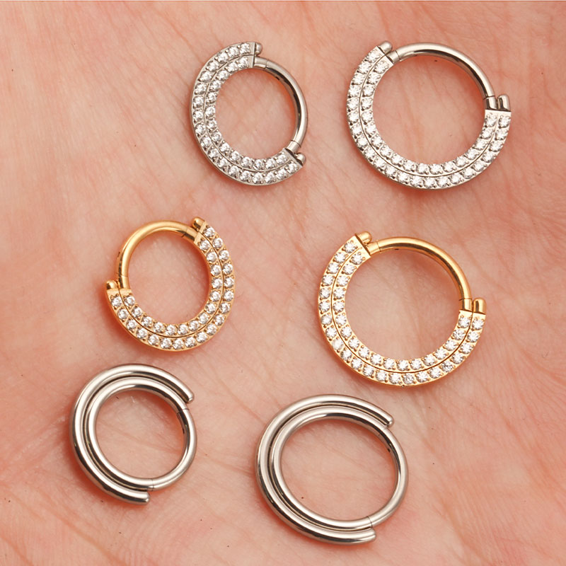 ASTM F136 Titanyum Clicker Sep - Septum Clicker Ring incelemesi ve fiyatı