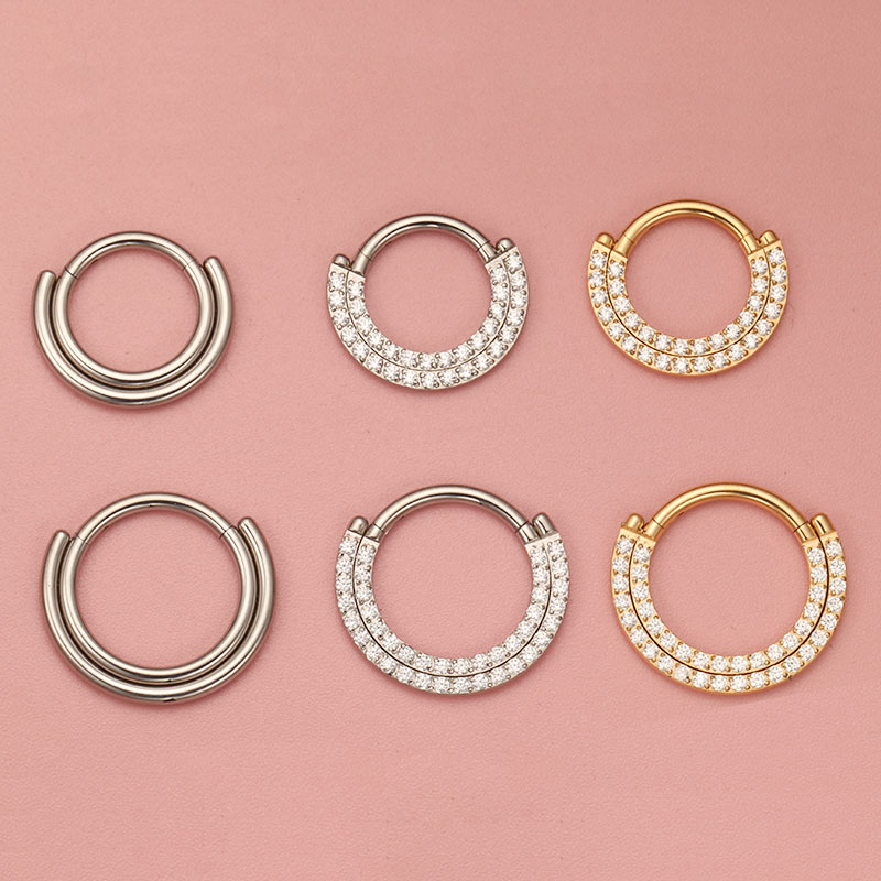 ASTM F136 Titanyum Clicker Sep - Septum Clicker Ring incelemesi ve fiyatı