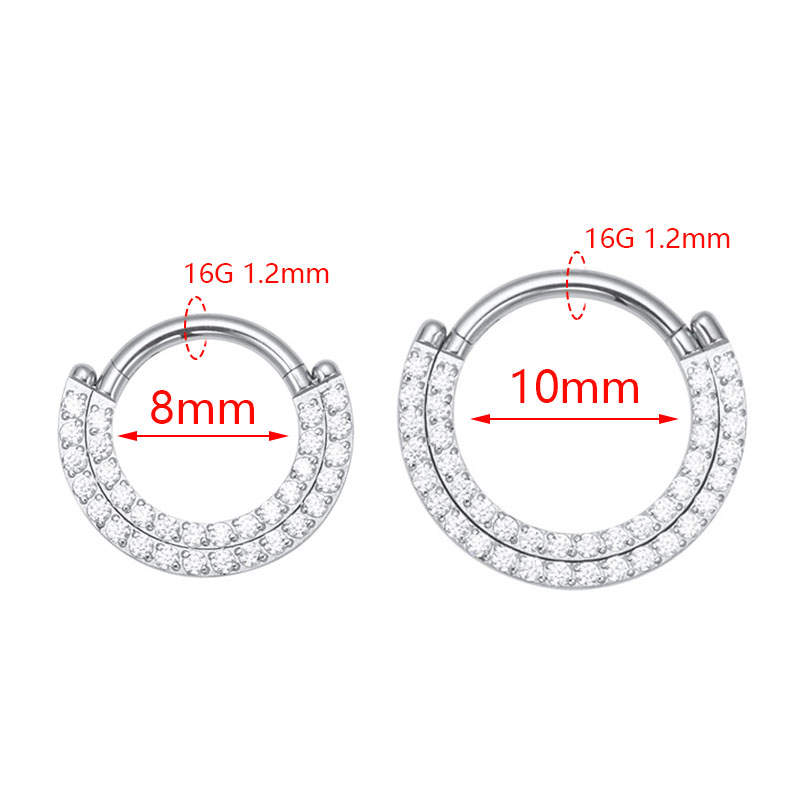 ASTM F136 Titanyum Clicker Sep - Septum Clicker Ring incelemesi ve fiyatı