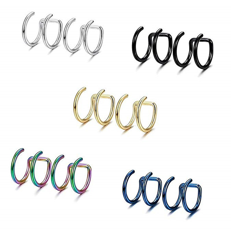 2 Adet 316L Paslanmaz Çelik Kl - Body Jewelry Ear Piercing incelemesi ve fiyatı
