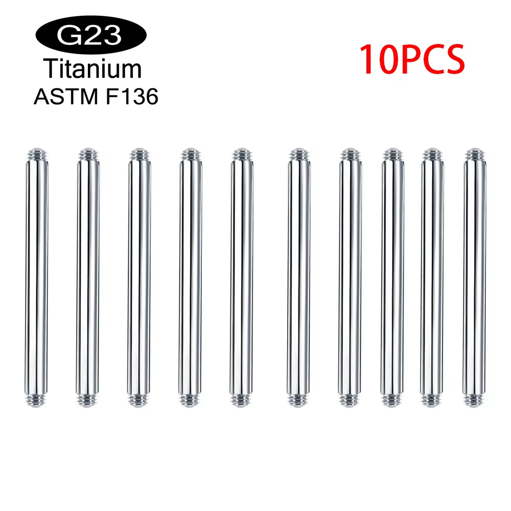 10 adet/lot ASTM F136 İmplantl - Body Jewelry Implant Grade Titanium incelemesi ve fiyatı