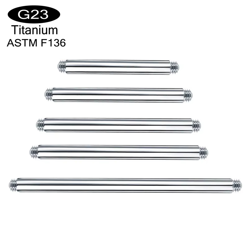 10 adet/lot ASTM F136 İmplantl - Body Jewelry Implant Grade Titanium incelemesi ve fiyatı