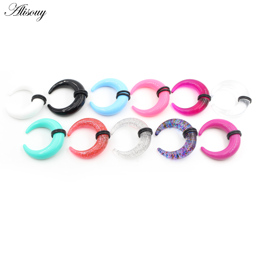 2 adet Akrilik C Sahpe Manda B - Septum Clicker Ring incelemesi ve fiyatı