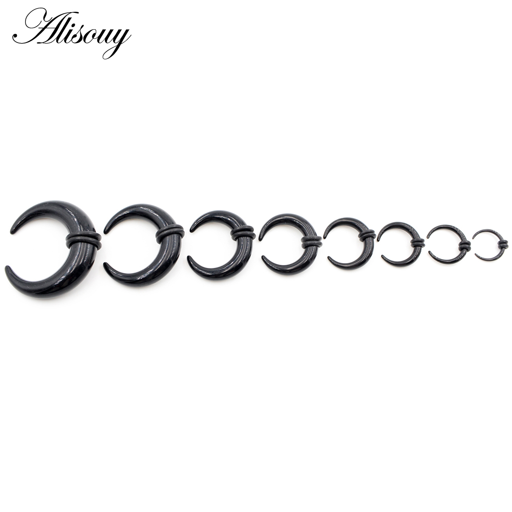 2 adet Akrilik C Sahpe Manda B - Septum Clicker Ring incelemesi ve fiyatı