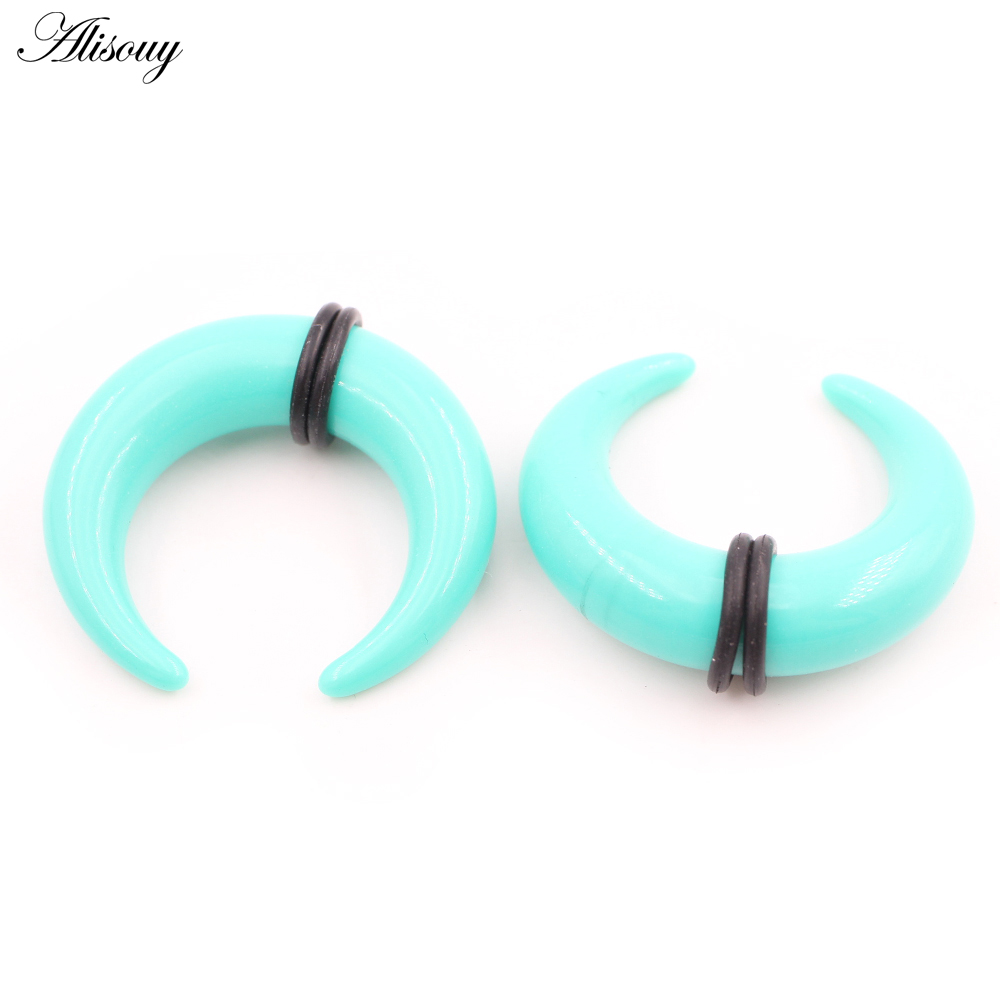 2 adet Akrilik C Sahpe Manda B - Septum Clicker Ring incelemesi ve fiyatı