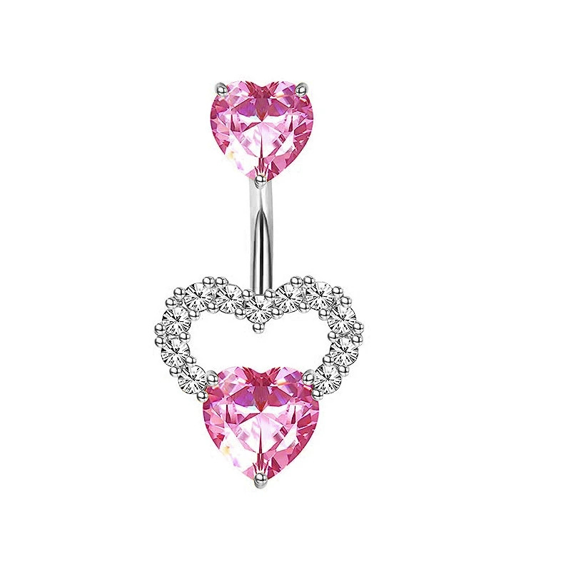 1 adet pembe taç göbek halkala - Body Jewelry Barbell incelemesi ve fiyatı