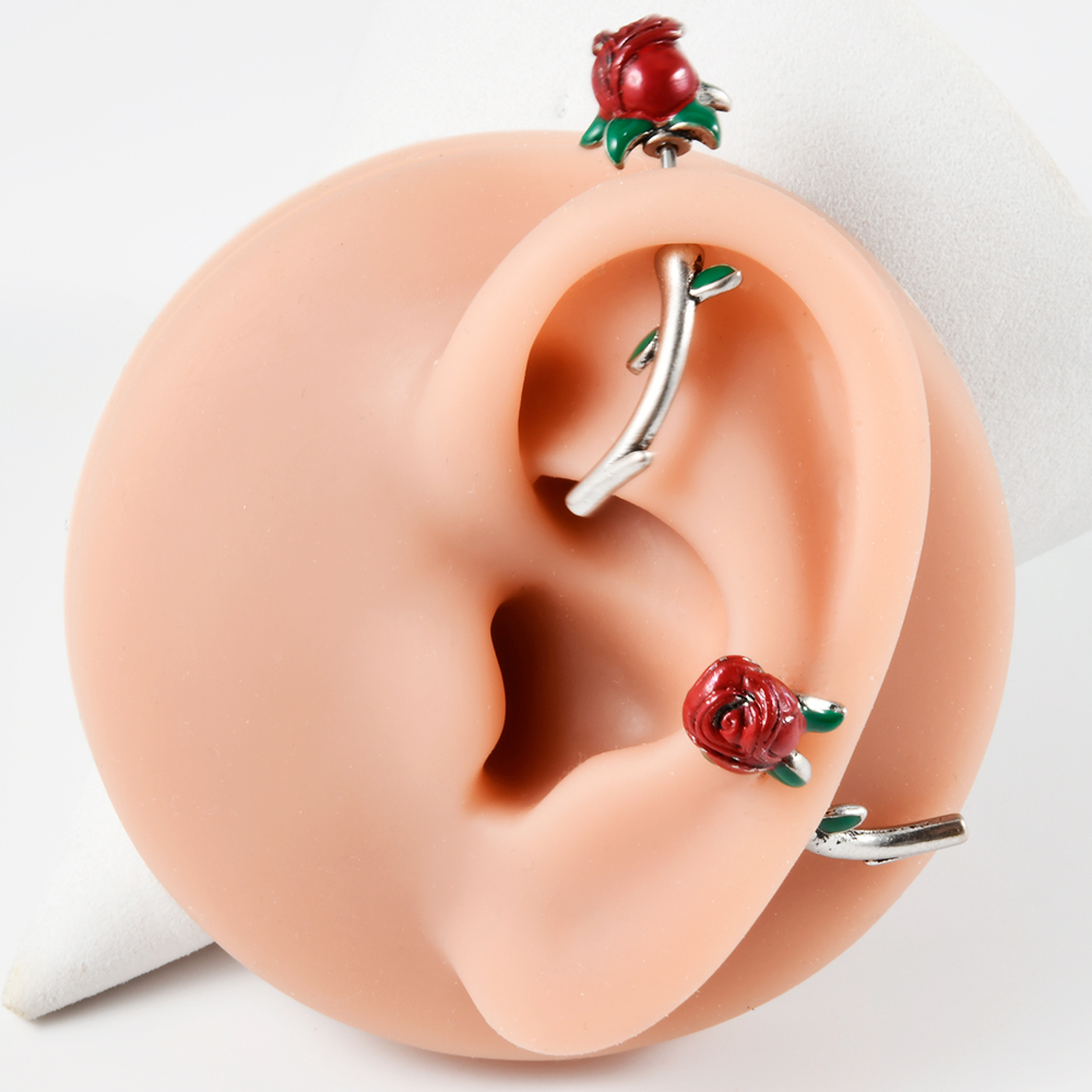 1 adet cerrahi çelik kırmızı g - Body Jewelry Barbell incelemesi ve fiyatı