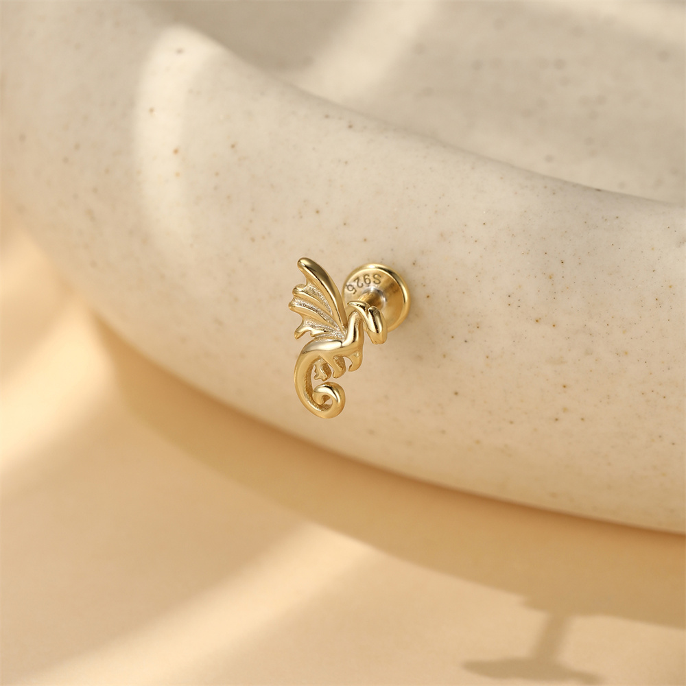 CANNER 925 Ayar Gümüş Uçan Ejd - Body Jewelry Ear Piercing incelemesi ve fiyatı