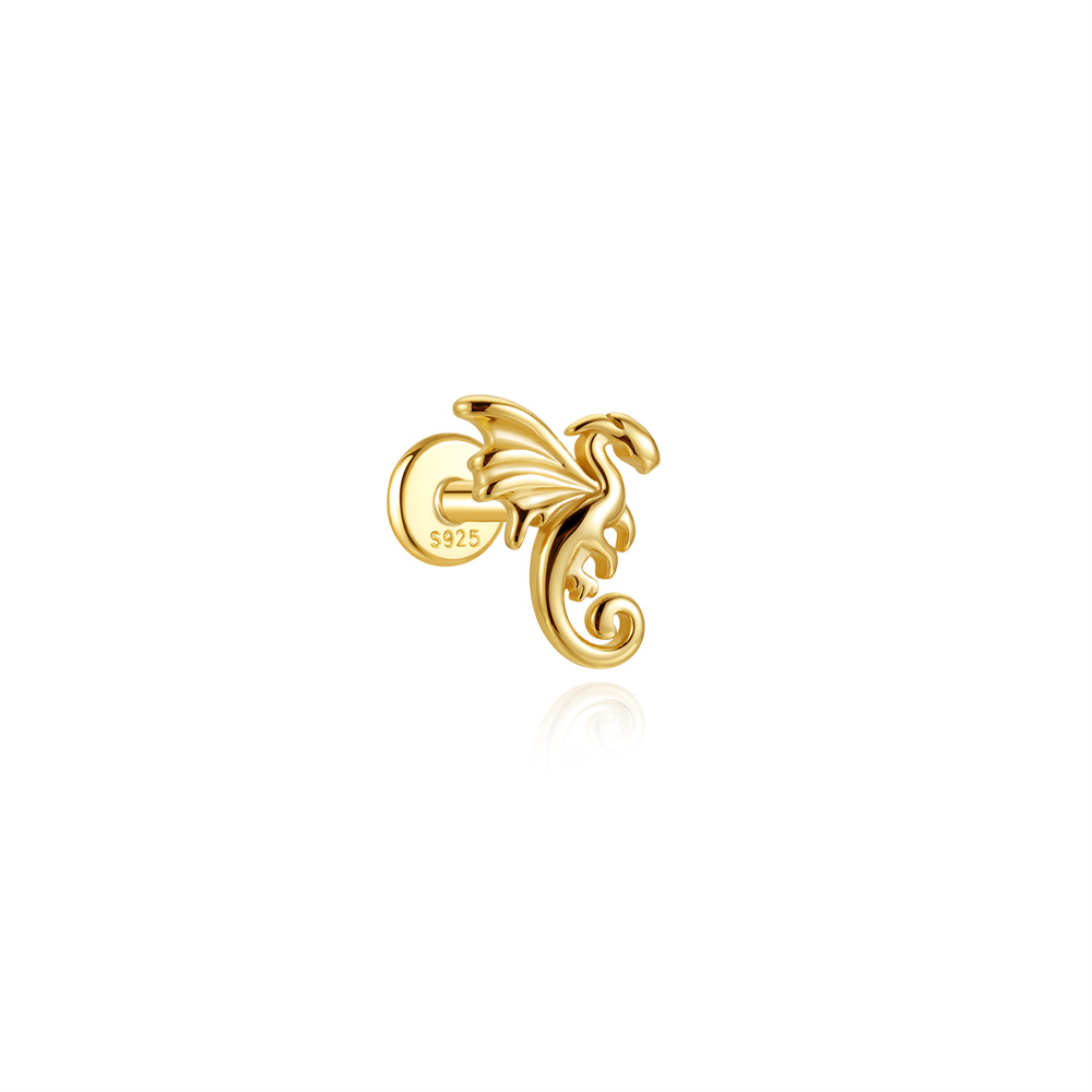 CANNER 925 Ayar Gümüş Uçan Ejd - Body Jewelry Ear Piercing incelemesi ve fiyatı