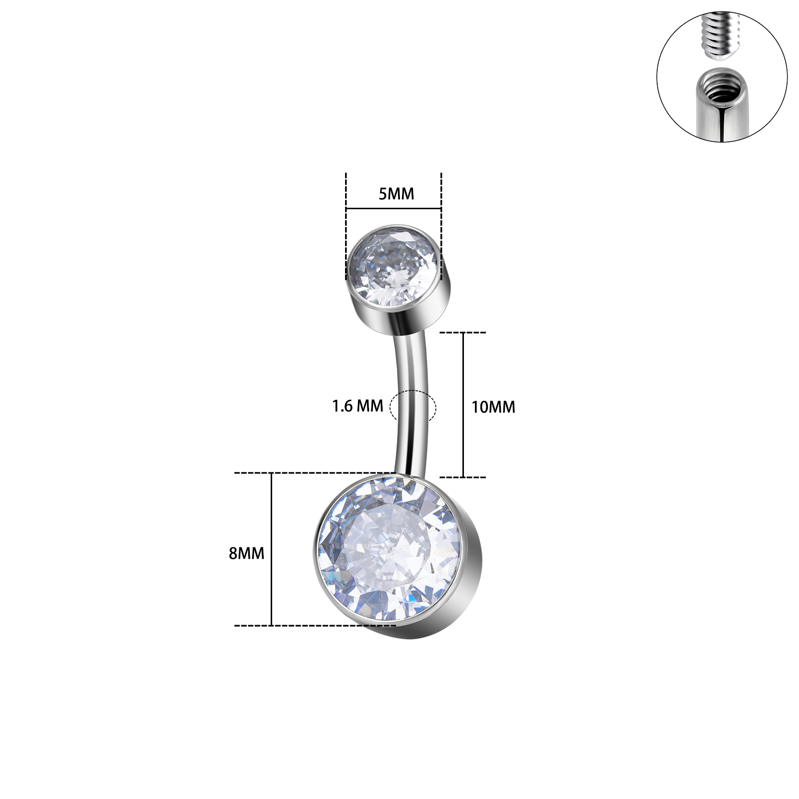 Implant sınıf G23 titanyum 14G - Body Jewelry Implant Grade Titanium incelemesi ve fiyatı