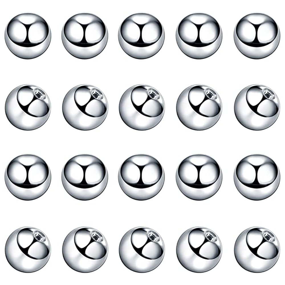 20 adet yedek topları göbek ta - Body Jewelry Barbell incelemesi ve fiyatı