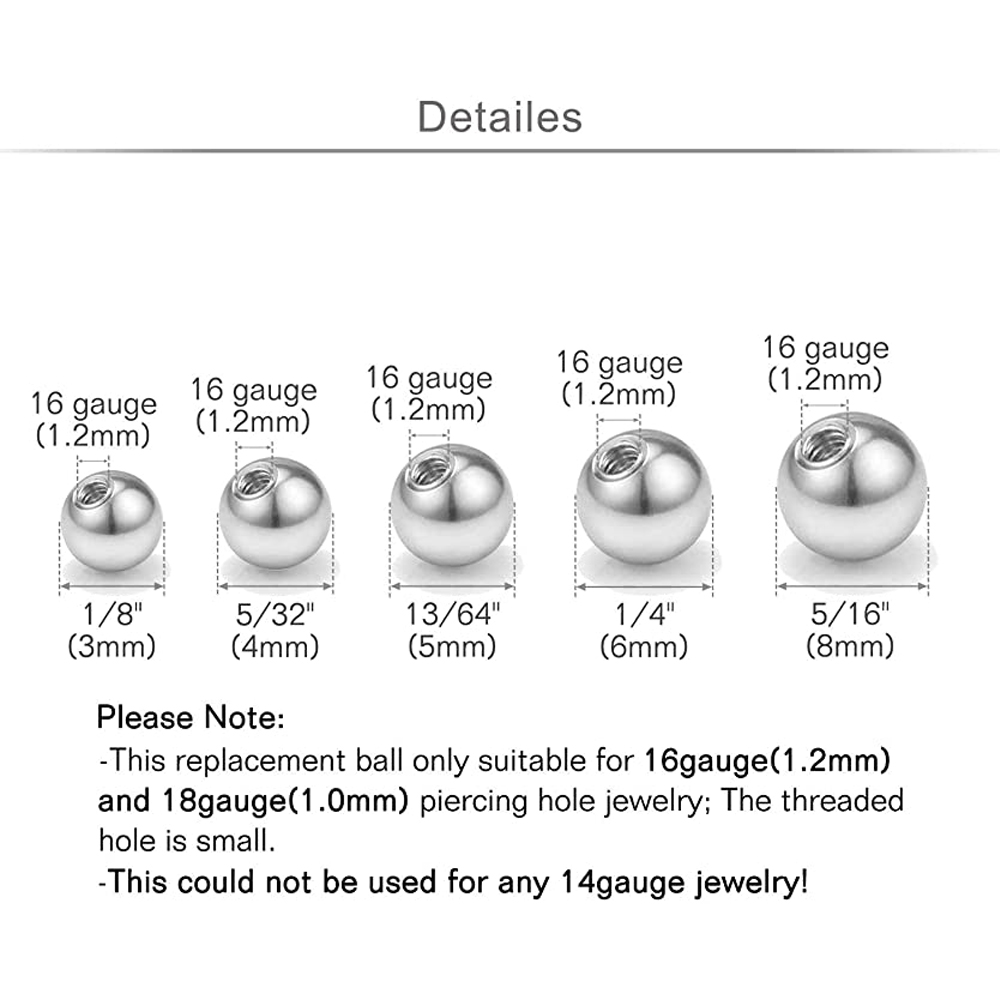 20 adet yedek topları göbek ta - Body Jewelry Barbell incelemesi ve fiyatı