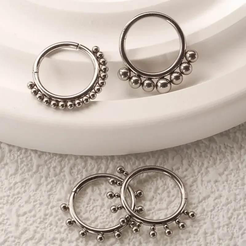 ASTM F136 Titanyum Antialerjik - Septum Clicker Ring incelemesi ve fiyatı
