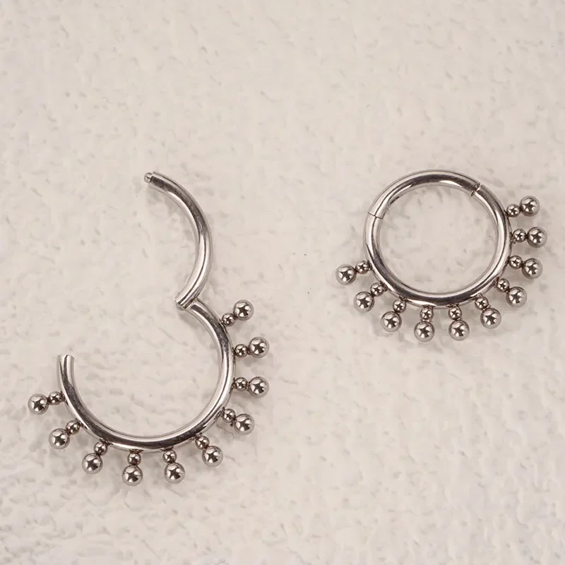 ASTM F136 Titanyum Antialerjik - Septum Clicker Ring incelemesi ve fiyatı