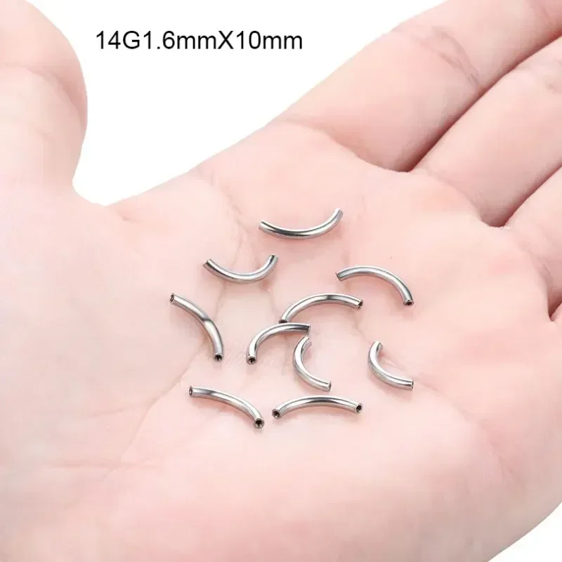 10 adet/grup ASTM F136 Titanyu - Body Jewelry Barbell incelemesi ve fiyatı