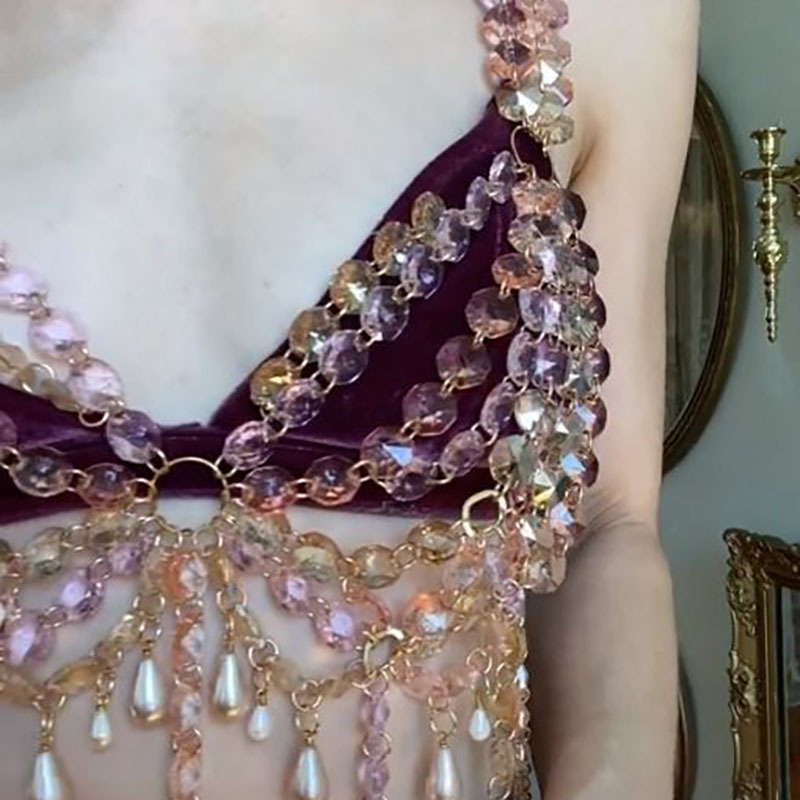 2026 Yeni Gelen Y2K Festivali  - Body Jewelry Bra incelemesi ve fiyatı