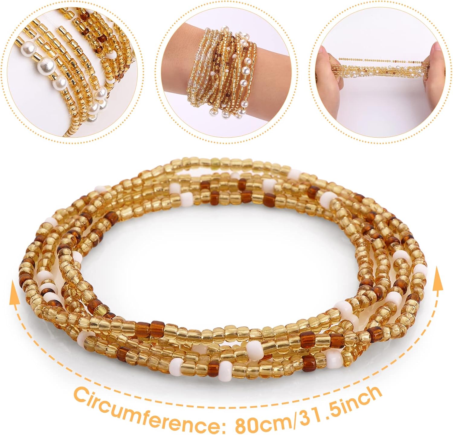 Kadınlar için bel boncukları,  - Body Jewelry In Bulk incelemesi ve fiyatı