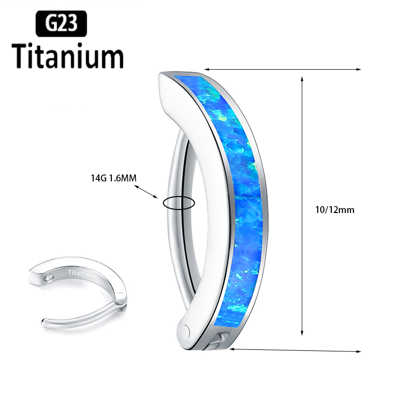 1 adet 14G implant sınıfı G23  - Body Jewelry Implant Grade Titanium incelemesi ve fiyatı