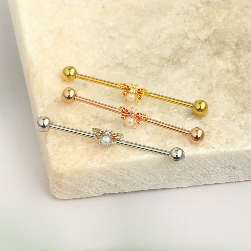 Kadınlar için CZ Kelebek Halte - Body Jewelry Barbell incelemesi ve fiyatı