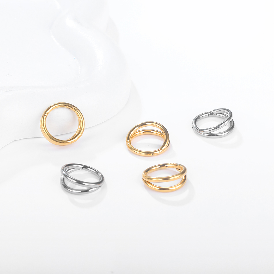 1 adet Titanyum Kıkırdak Hoop  - Septum Clicker Ring incelemesi ve fiyatı