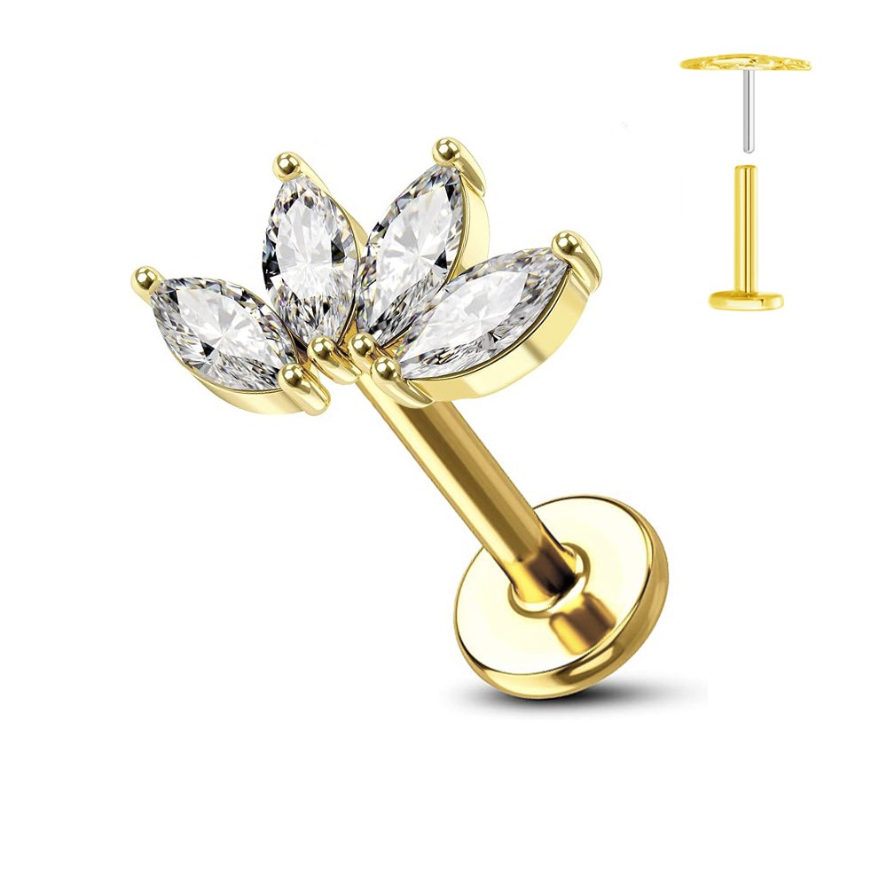 ASTM F136 G23 Titanyum Çiçek D - Conch Earring Hoop incelemesi ve fiyatı