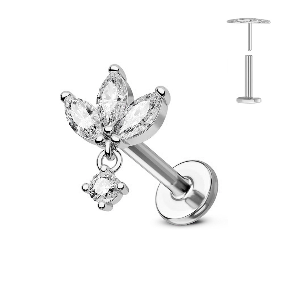 ASTM F136 G23 Titanyum Çiçek D - Conch Earring Hoop incelemesi ve fiyatı
