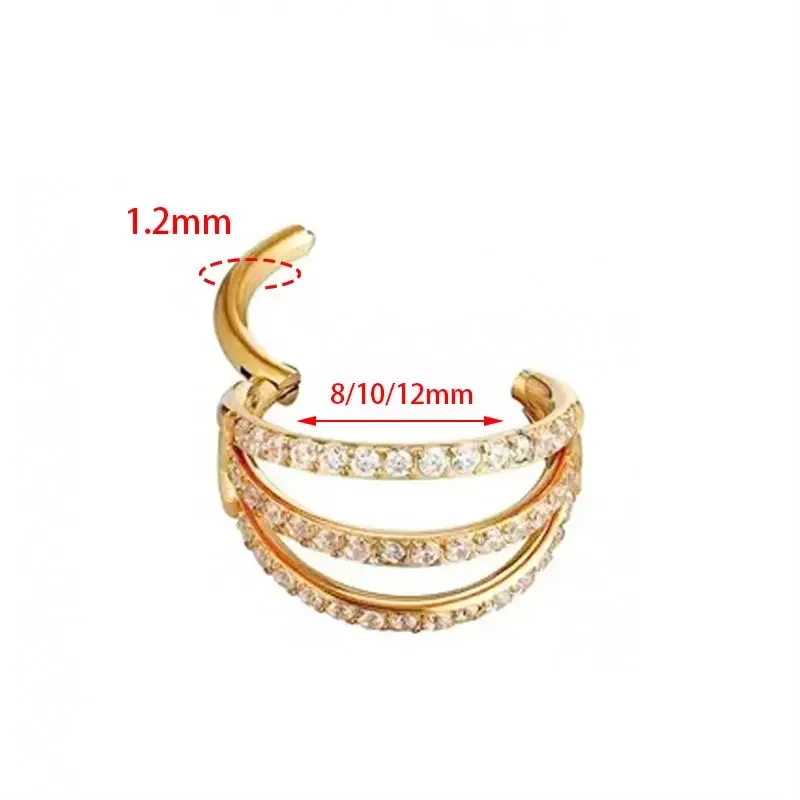 G23 Titanyum Menteşeli Segment - Septum Clicker Ring incelemesi ve fiyatı